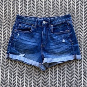 High Waisted Jean Shorts